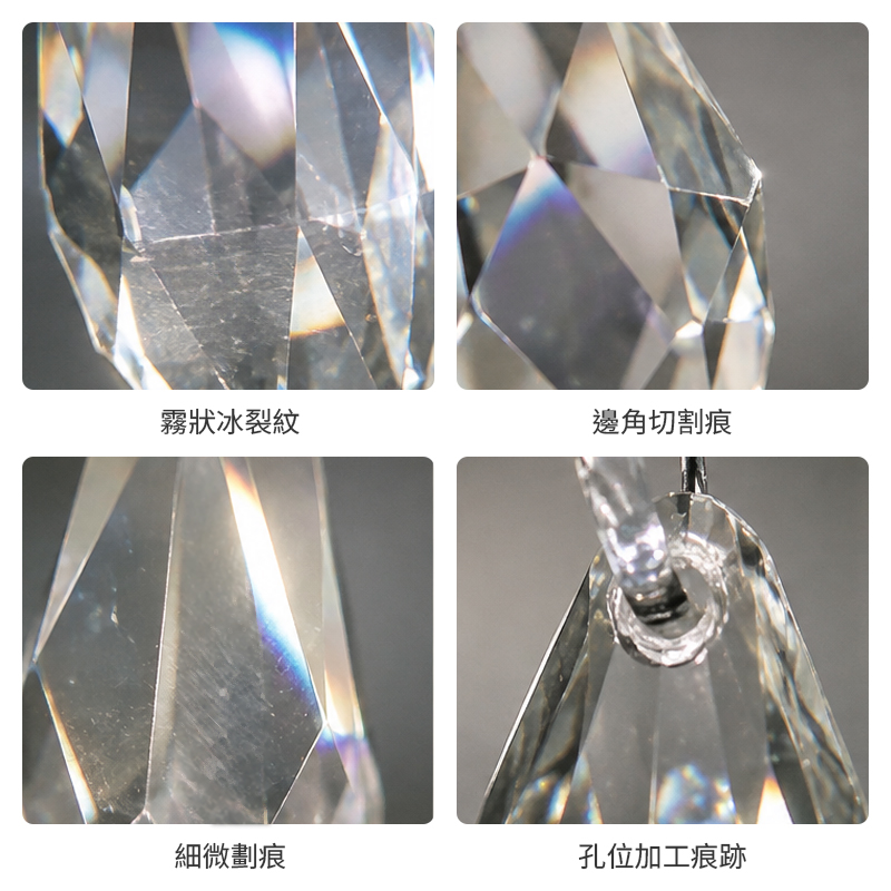 水晶材質與加工特性說明
