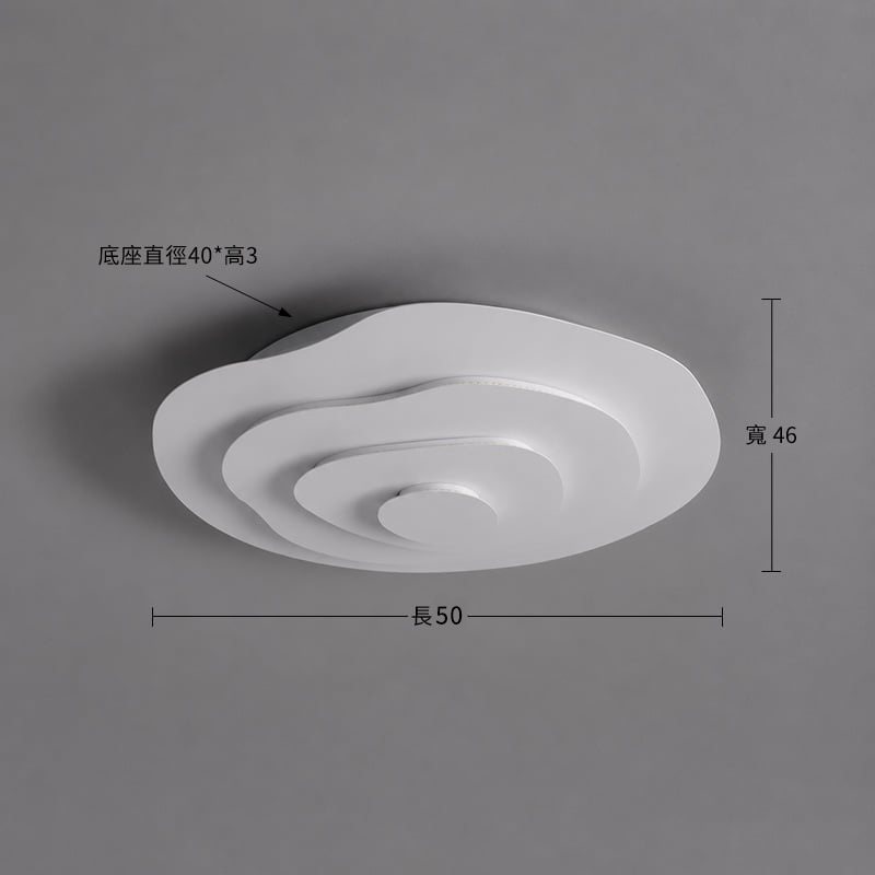 【漫層星雲吸頂燈-小】尺寸圖