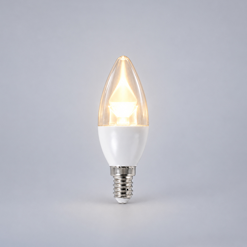 【L-E14-A-MARCH尖尾-5W-T+3000K(白座)】ON