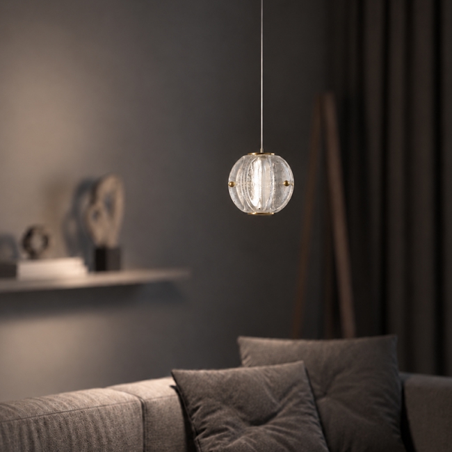 Color dots chandelier-short(圖)
